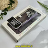 قاب گوشی iPhone 15 Pro Max آیفون اورجینال PROTECTIVE CASE سری CAR DESIGN محافظ لنز دار شیشه ای بنفش کد 27600