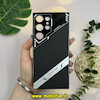 قاب گوشی Galaxy S23 Ultra سامسونگ اورجینال لاکچری چرم دیزاین PHONE CASE محافظ لنزدار مشکی کد 27610