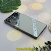 قاب گوشی Galaxy S24 Ultra سامسونگ اورجینال لاکچری چرم دیزاین PHONE CASE محافظ لنزدار مشکی کرم کد 27613