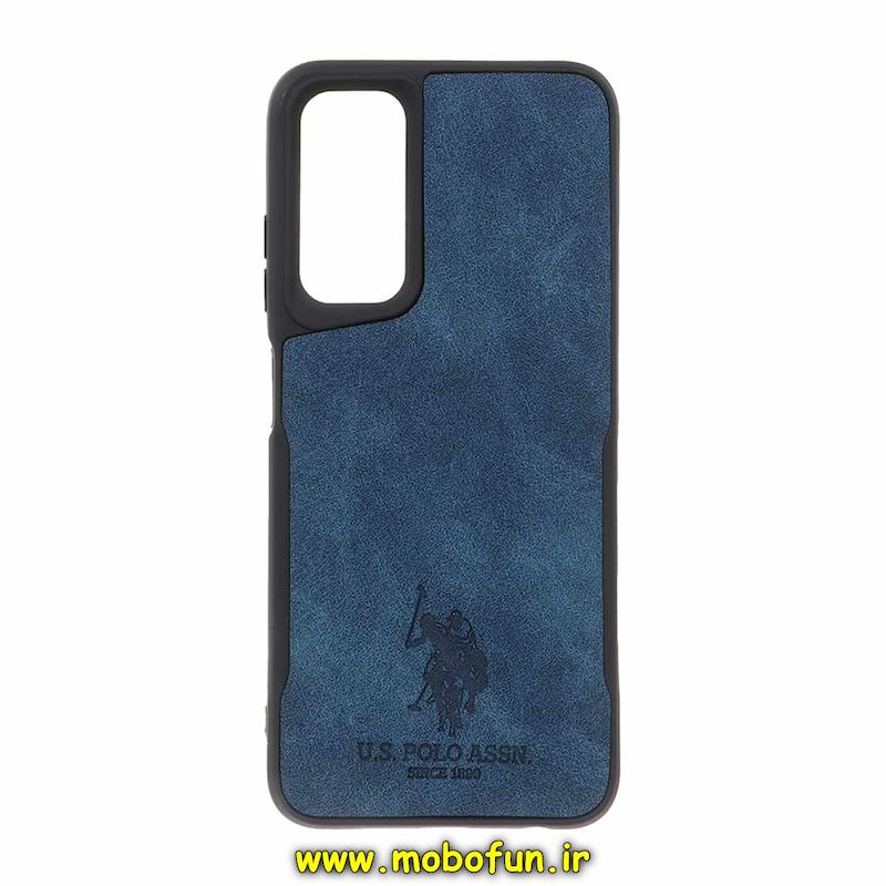قاب گوشی Galaxy A05S سامسونگ سیلیکونی نیوزون طرح جیر پولو POLO لاکچری سرمه ای کد 27676