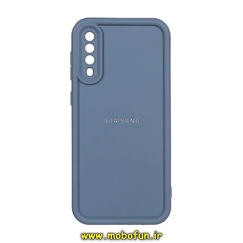 قاب گوشی Galaxy A30S - Galaxy A50S - Galaxy A50 سامسونگ طرح سیلیکونی Solid لوگو برجسته محافظ لنزدار فیلی کد 27753