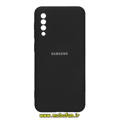 قاب گوشی Galaxy A30S - Galaxy A50S - Galaxy A50 سامسونگ سیلیکونی های کپی زیربسته محافظ لنز دار مشکی کد 27758