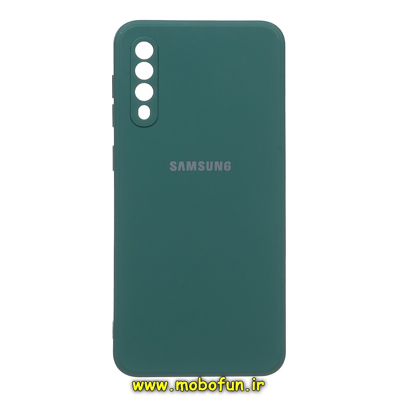 قاب گوشی Galaxy A30S - Galaxy A50S - Galaxy A50 سامسونگ سیلیکونی های کپی زیربسته محافظ لنز دار سبز کد 27760