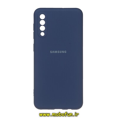 قاب گوشی Galaxy A30S - Galaxy A50S - Galaxy A50 سامسونگ سیلیکونی های کپی زیربسته محافظ لنز دار سرمه ای کد 27762