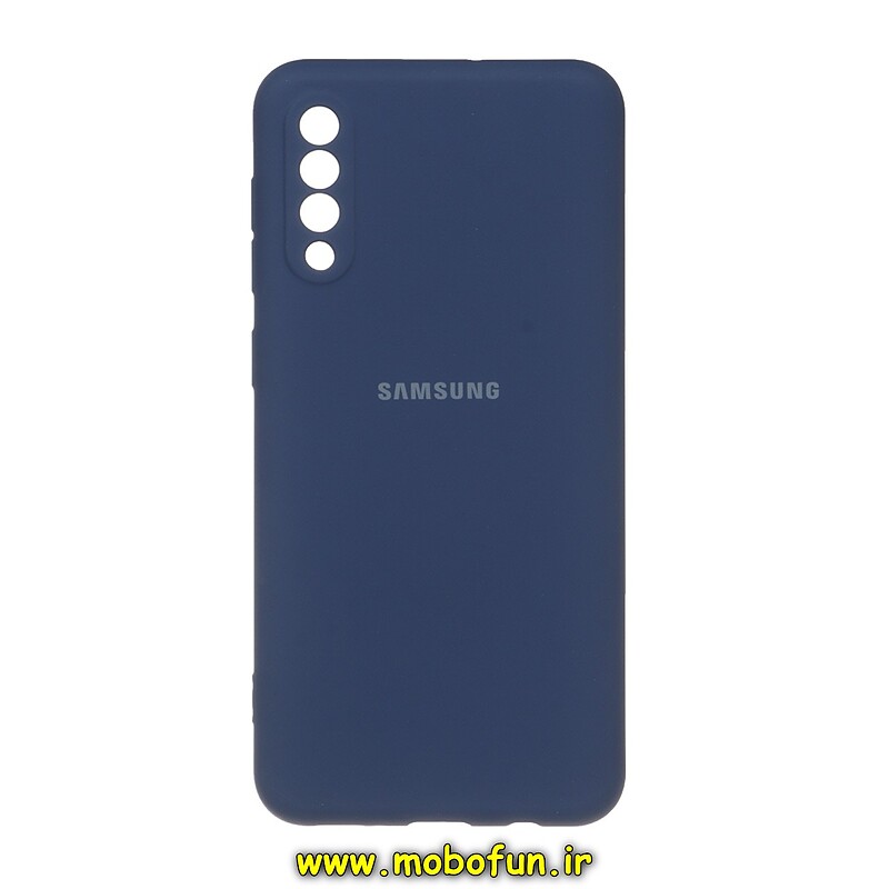 قاب گوشی Galaxy A30S - Galaxy A50S - Galaxy A50 سامسونگ سیلیکونی های کپی زیربسته محافظ لنز دار سرمه ای کد 27762