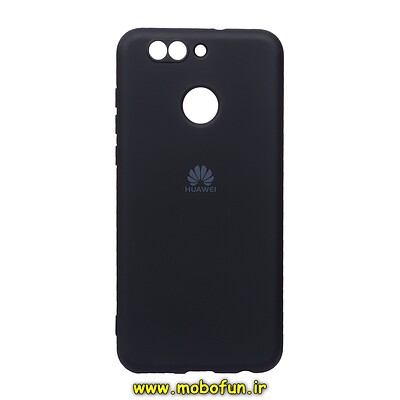 قاب گوشی Huawei Nova 2 Plus هوآوی سیلیکونی های کپی زیر بسته محافظ لنز دار مشکی کد 27880