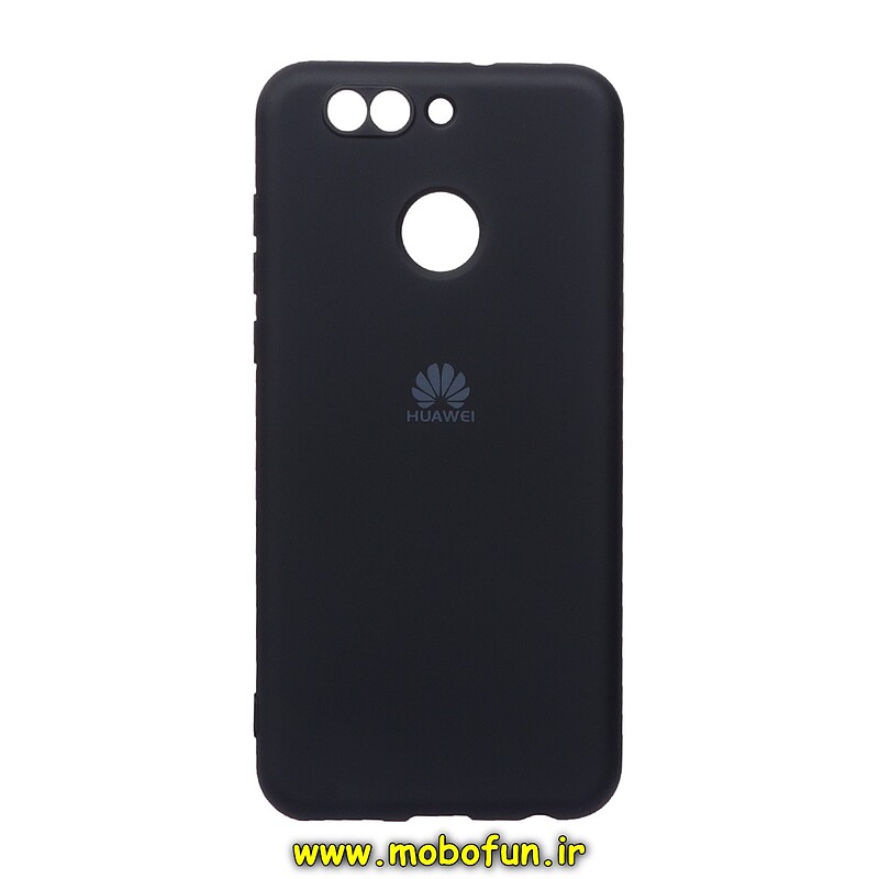 قاب گوشی Huawei Nova 2 Plus هوآوی سیلیکونی های کپی زیر بسته محافظ لنز دار مشکی کد 27880