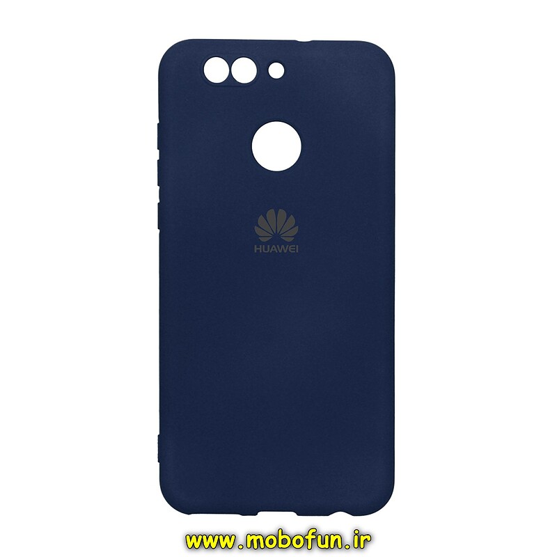 قاب گوشی Huawei Nova 2 Plus هوآوی سیلیکونی های کپی زیر بسته محافظ لنز دار سرمه ای کد 27881