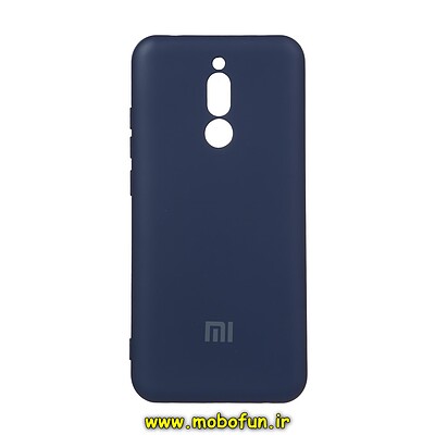 قاب گوشی Redmi 8 شیائومی سیلیکونی های کپی زیر بسته سرمه ای کد 27956