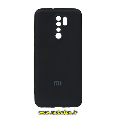 قاب گوشی Redmi 9 - Poco M2 شیائومی سیلیکونی های کپی زیربسته محافظ لنز دار مشکی کد 27959