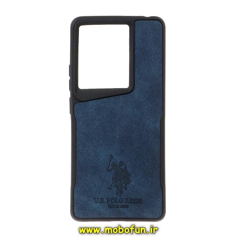 قاب گوشی Redmi Note 13 Pro 4G / Poco M6 Pro 4G / Redmi Note 14S شیائومی سیلیکونی نیوزون طرح جیر پولو POLO لاکچری سرمه ای کد 28091
