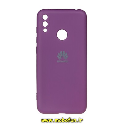 قاب گوشی Huawei Y7 2019 - Y7 Prime 2019 هوآوی سیلیکونی های کپی زیربسته محافظ لنز دار بنفش کد 28162