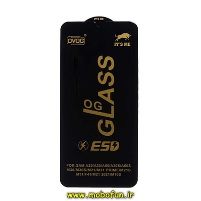 گلس گوشی شیشه ای ITS ME OG Glass سری OVOG ESD اورجینال برای Galaxy M31 / F41 / A20 / A30 / A50 / A30S / A50S / M30 / M21 / M31 Prime / M21S / M10S کد 28190