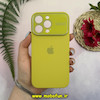 قاب گوشی iPhone 13 Pro آیفون سیلیکونی اورجینال پاک کنی Auto Focus درجه یک زیربسته محافظ لنز دار شیشه ای فسفری کد 28212