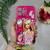 قاب گوشی iPhone 12 Pro Max آیفون طرح طلقی اورجینال هارد PC فانتزی کیوت CUTE باربی محافظ لنزدار کد 28308