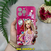 قاب گوشی iPhone 13 Pro Max آیفون طرح طلقی اورجینال هارد PC فانتزی کیوت CUTE باربی محافظ لنزدار کد 28326