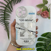 قاب گوشی iPhone 13 Pro Max آیفون بالشتی ایربگ دار اورجینال محافظ لنزدار طرح OFF-WHITE کد 28336