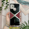 قاب گوشی Galaxy A21S سامسونگ اورجینال لاکچری دیزاین عنکبوتی GKK CASE کرومی آینه ای محافظ لنزدار مشکی قرمز کد 28357
