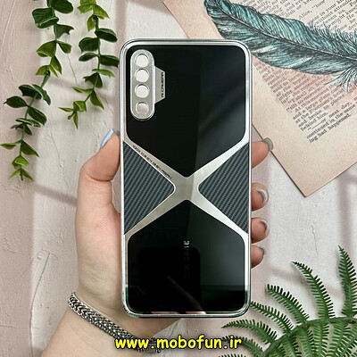 قاب گوشی Galaxy A70 - Galaxy A70S سامسونگ اورجینال لاکچری دیزاین عنکبوتی GKK CASE کرومی آینه ای محافظ لنزدار مشکی کد 28378