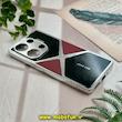 قاب گوشی Redmi Note 13 Pro 4G / Poco M6 Pro 4G / Redmi Note 14S شیائومی اورجینال لاکچری دیزاین عنکبوتی GKK CASE کرومی آینه ای محافظ لنزدار مشکی قرمز کد 28396