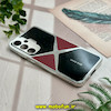 قاب گوشی Galaxy S24 FE سامسونگ اورجینال لاکچری دیزاین عنکبوتی GKK CASE کرومی آینه ای محافظ لنزدار مشکی قرمز کد 28420