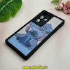 قاب گوشی Galaxy S23 Ultra سامسونگ طرح سیلیکونی Solid چرمی کبریتی محافظ لنزدار طرح استیج stitch مشکی کد 28538