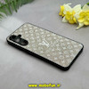 قاب گوشی Galaxy A55 سامسونگ اکلیلی سواروسکی LV محافظ لنز دار مشکی کد 28611
