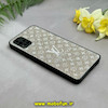 قاب گوشی Galaxy A51 سامسونگ اکلیلی سواروسکی LV محافظ لنز دار مشکی کد 28625