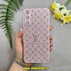 قاب گوشی Galaxy A15 سامسونگ اکلیلی سواروسکی LV محافظ لنز دار رزگلد کد 28637