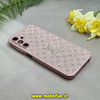قاب گوشی Galaxy A15 سامسونگ اکلیلی سواروسکی LV محافظ لنز دار رزگلد کد 28637