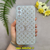 قاب گوشی Galaxy A15 سامسونگ اکلیلی سواروسکی LV محافظ لنز دار آبی کد 28638