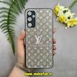 قاب گوشی Galaxy A05S سامسونگ اکلیلی سواروسکی LV محافظ لنز دار مشکی کد 28645