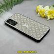 قاب گوشی Galaxy A05S سامسونگ اکلیلی سواروسکی LV محافظ لنز دار مشکی کد 28645