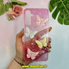 قاب گوشی Galaxy A05S سامسونگ فانتزی برجسته هولوگرامی شیشه ای طرح پروانه لاکچری کد 28664
