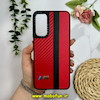 قاب گوشی Galaxy A05S سامسونگ پشت چرمی CASETIFY مات طرح اسپرت کربنی قرمز کد 28746