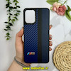 قاب گوشی Galaxy A12 - Galaxy M12 سامسونگ پشت چرمی CASETIFY مات طرح اسپرت کربنی سرمه ای کد 28758