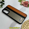 قاب گوشی Galaxy A15 سامسونگ پشت چرمی CASETIFY مات طرح اسپرت کربنی نسکافه ای کد 28768