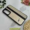 قاب گوشی Galaxy A35 سامسونگ پشت چرمی CASETIFY مات طرح اسپرت کربنی طلایی کد 28794