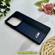 قاب گوشی Redmi Note 13 Pro 4G / Poco M6 Pro 4G / Redmi Note 14S شیائومی پشت چرمی CASETIFY مات طرح اسپرت کربنی سرمه ای کد 28863