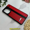 قاب گوشی Redmi Note 13 Pro Plus شیائومی پشت چرمی CASETIFY مات طرح اسپرت کربنی قرمز کد 28871
