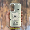 قاب گوشی Galaxy A15 سامسونگ اورجینال فانتزی سخت MORE لیزری کرومی طرح خرسی LUCKY BEAR کد 28961