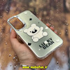 قاب گوشی Galaxy A15 سامسونگ اورجینال فانتزی سخت MORE لیزری کرومی طرح خرسی LUCKY BEAR کد 28961