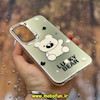 قاب گوشی Galaxy A54 سامسونگ اورجینال فانتزی سخت MORE لیزری کرومی طرح خرسی LUCKY BEAR کد 28985