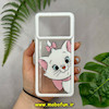 قاب گوشی Poco X6 Pro - Redmi K70E شیائومی طرح عروسکی شفاف TPU کپسولی بالشتی طرح گربه کد 14955