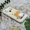 قاب گوشی Galaxy A21S سامسونگ عروسکی ژله ای پافر بالشتی دم پشمالو محافظ لنزدار طرح باب اسفنجی کد 14970