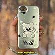 قاب گوشی iPhone 7 - iPhone 8 - iPhone SE 2020 - iPhone SE 2022 آیفون اورجینال فانتزی سخت MORE لیزری کرومی طرح خرسی LUCKY BEAR کد 28998