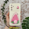 قاب گوشی Galaxy A54 سامسونگ عروسکی ژله ای پافر بالشتی دم پشمالو محافظ لنزدار طرح پاتریک کد 14986