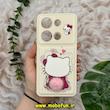 قاب گوشی Redmi Note 13 Pro 4G / Poco M6 Pro 4G / Redmi Note 14S شیائومی عروسکی ژله ای پافر بالشتی دم پشمالو محافظ لنزدار طرح کیتی کد 15037