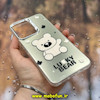 قاب گوشی Redmi Note 12 4G شیائومی اورجینال فانتزی سخت MORE لیزری کرومی طرح خرسی LUCKY BEAR کد 29075