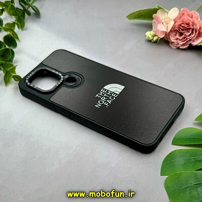 قاب گوشی Redmi A1 Plus - Redmi A2 Plus - Poco C50 شیائومی پشت گلس آینه ای اورجینال CASETIFY طرح The North Face کد 15231